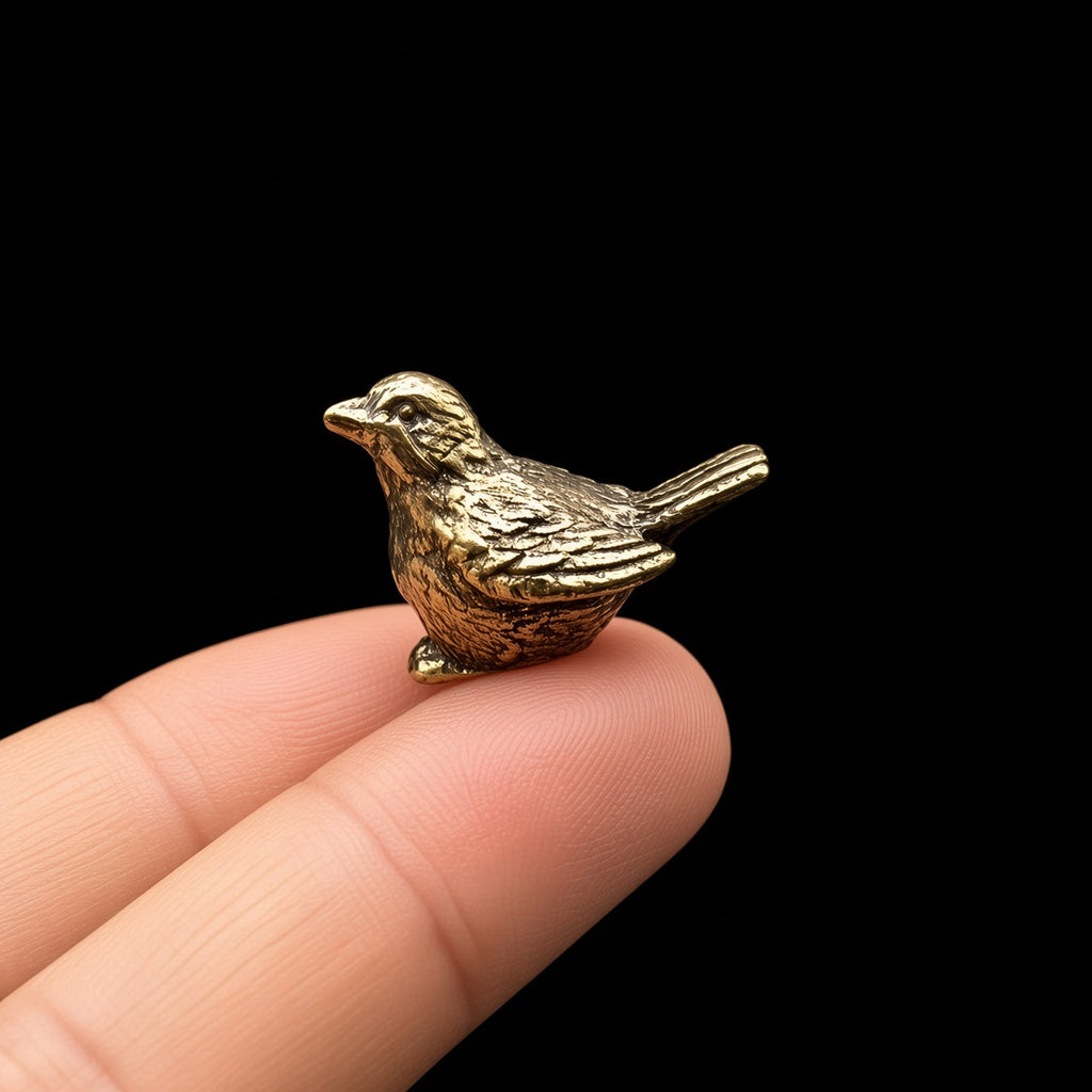 Sparrow, for Luck — Small Bronze Sparrow