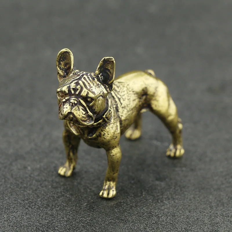 The Square Dog — Small Bronze French Bulldog