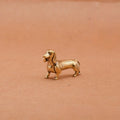 The Long Dog — Small Bronze Dachshund