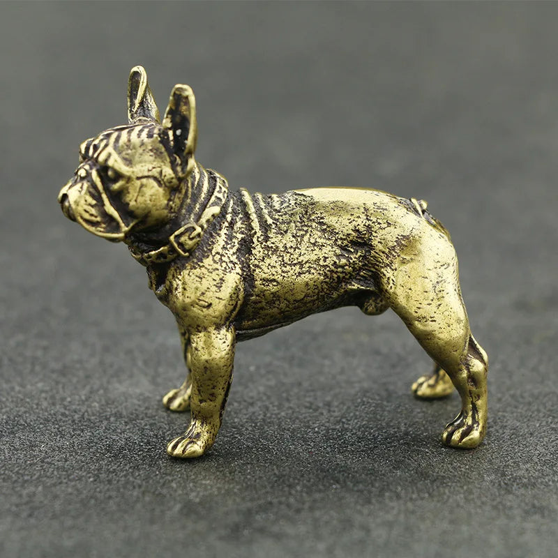The Square Dog — Small Bronze French Bulldog