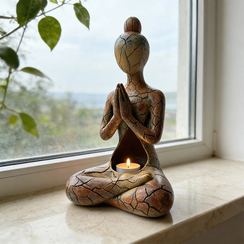 The Seated Figure — Meditation Garden Statue