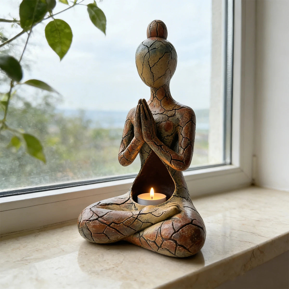 The Seated Figure — Meditation Garden Statue