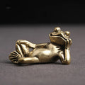 Frog, Unhurried — Small Bronze Frog