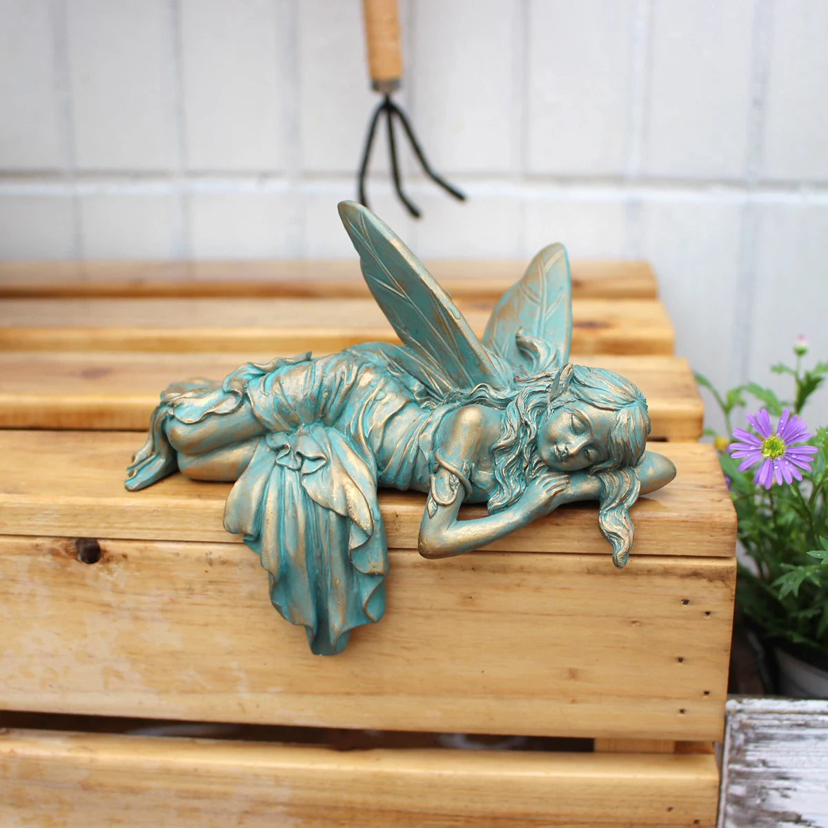 The Sleeping Fairy — Garden Fairy Statue