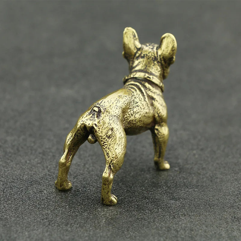 The Square Dog — Small Bronze French Bulldog