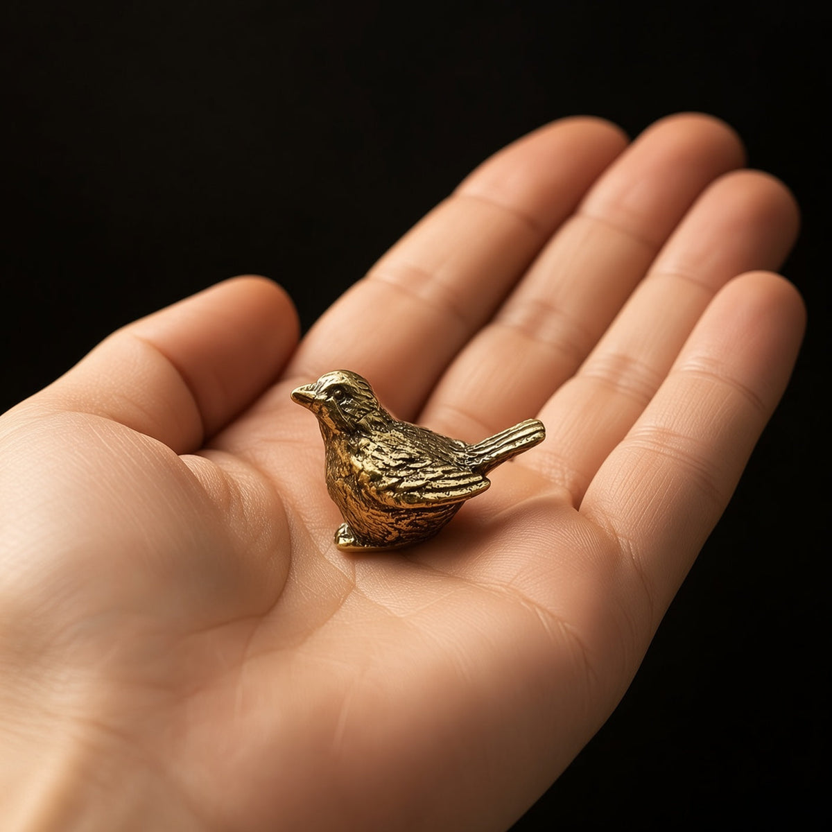 Sparrow, for Luck — Small Bronze Sparrow