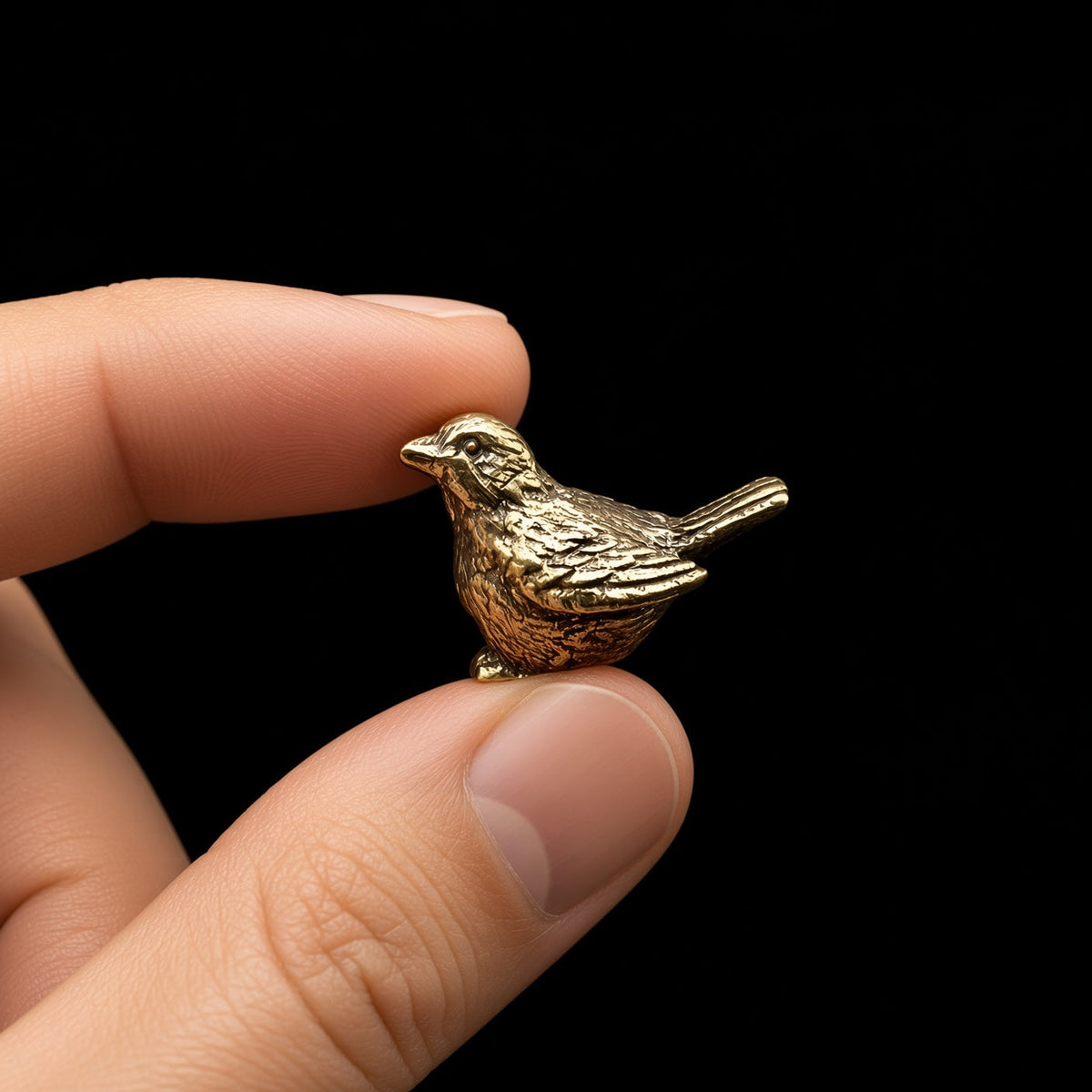Sparrow, for Luck — Small Bronze Sparrow