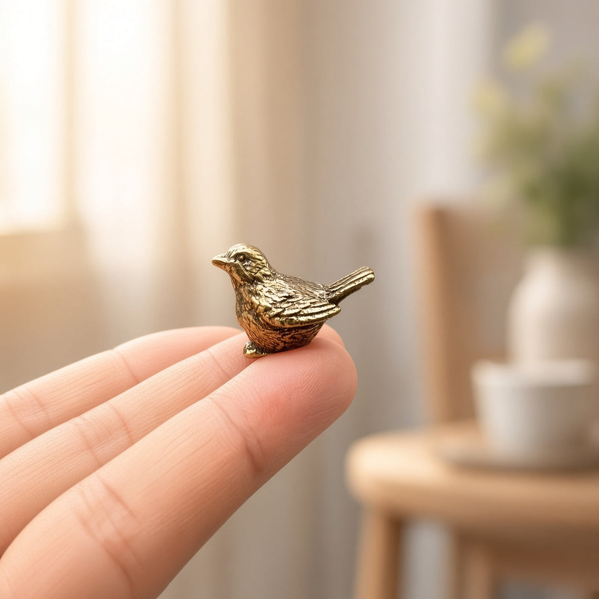Sparrow, for Luck — Small Bronze Sparrow