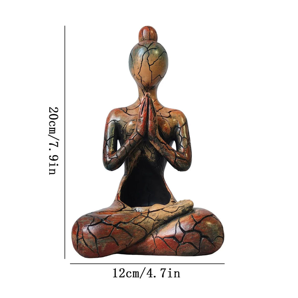 The Seated Figure — Meditation Garden Statue