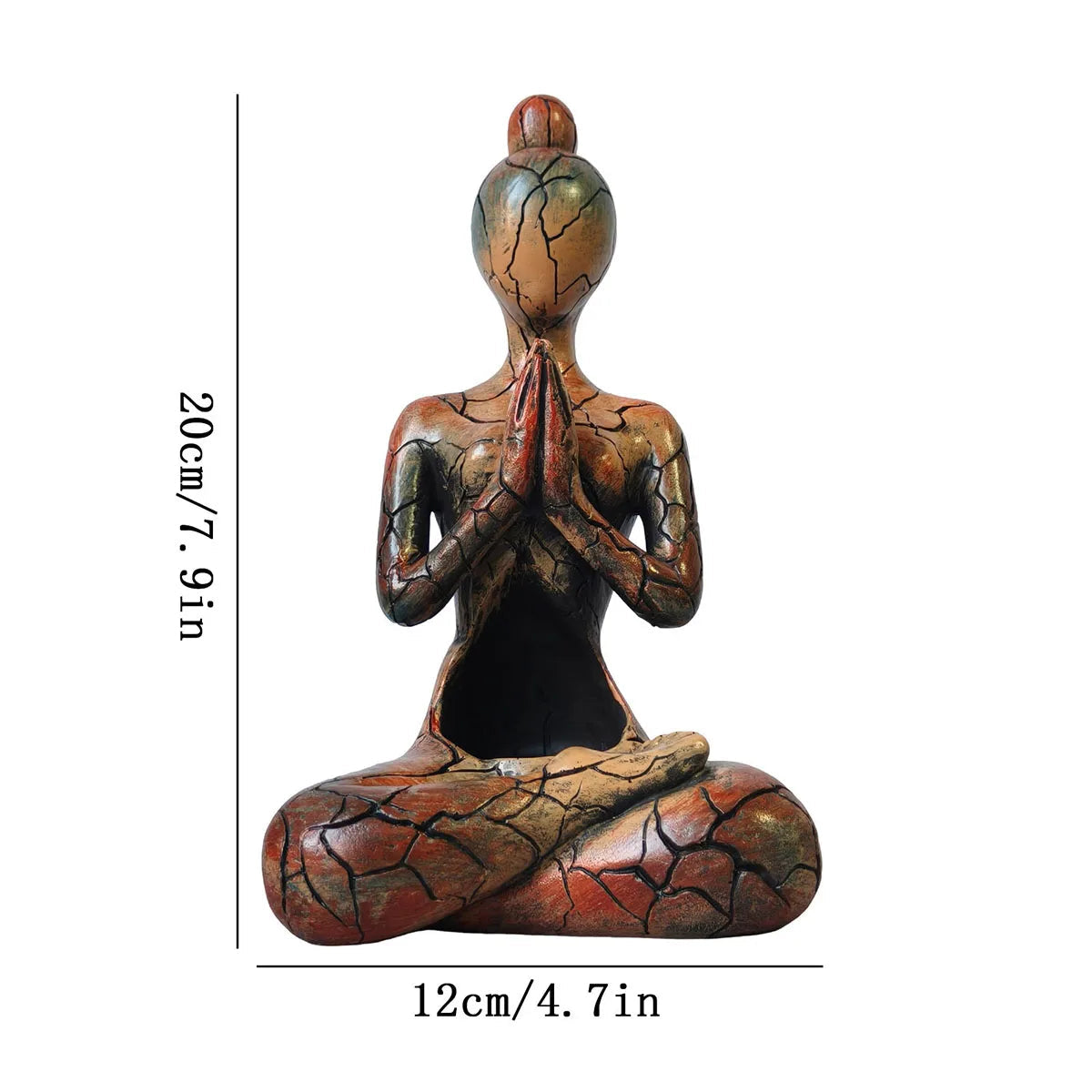 The Seated Figure — Meditation Garden Statue