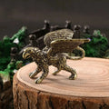 The Winged Guardian — Small Bronze Griffin