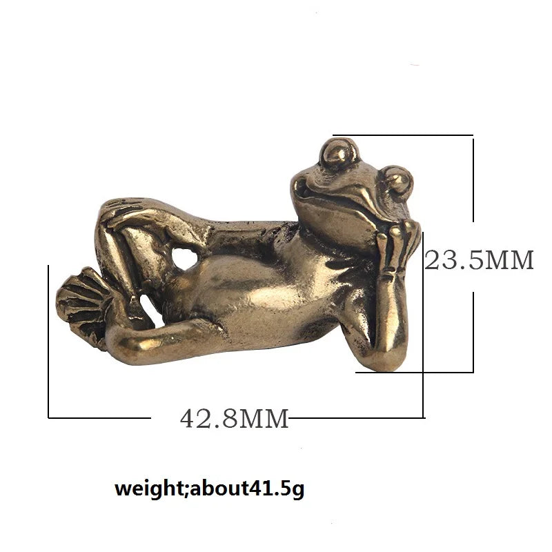 Frog, Unhurried — Small Bronze Frog