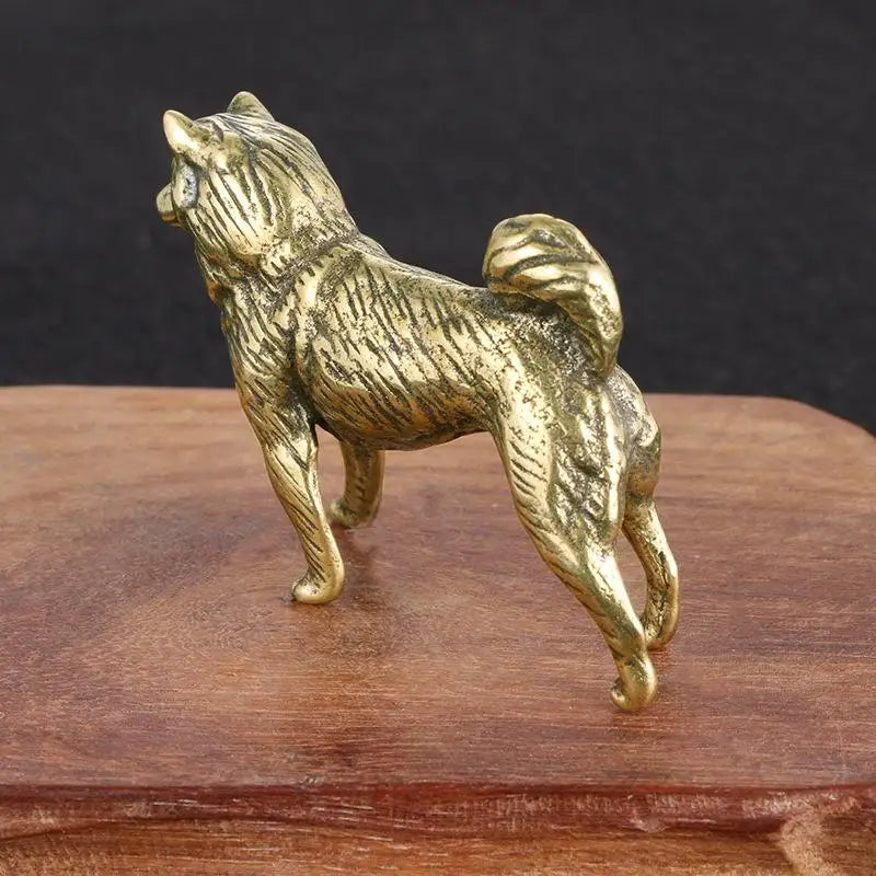 Shiba, Bright-Eyed — Small Bronze Shiba Inu