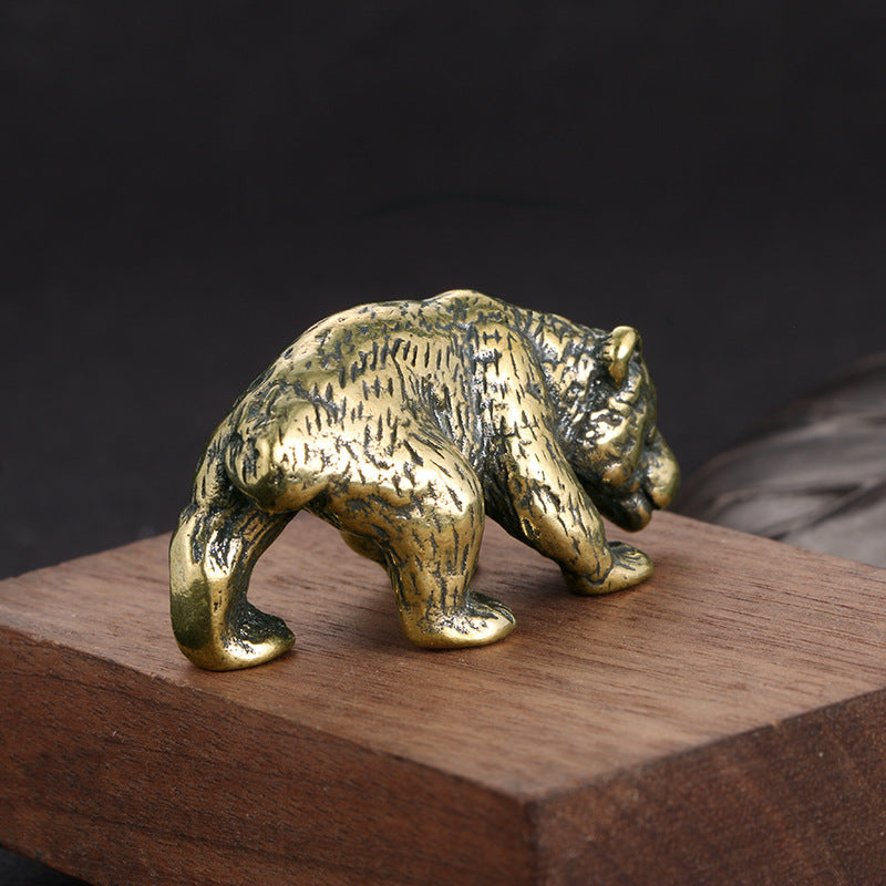 The Long Sleep — Small Bronze Bear Cub