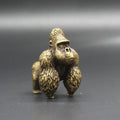 The Quiet Giant — Small Bronze Gorilla