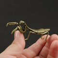 The Patient Mantis — Small Bronze Mantis
