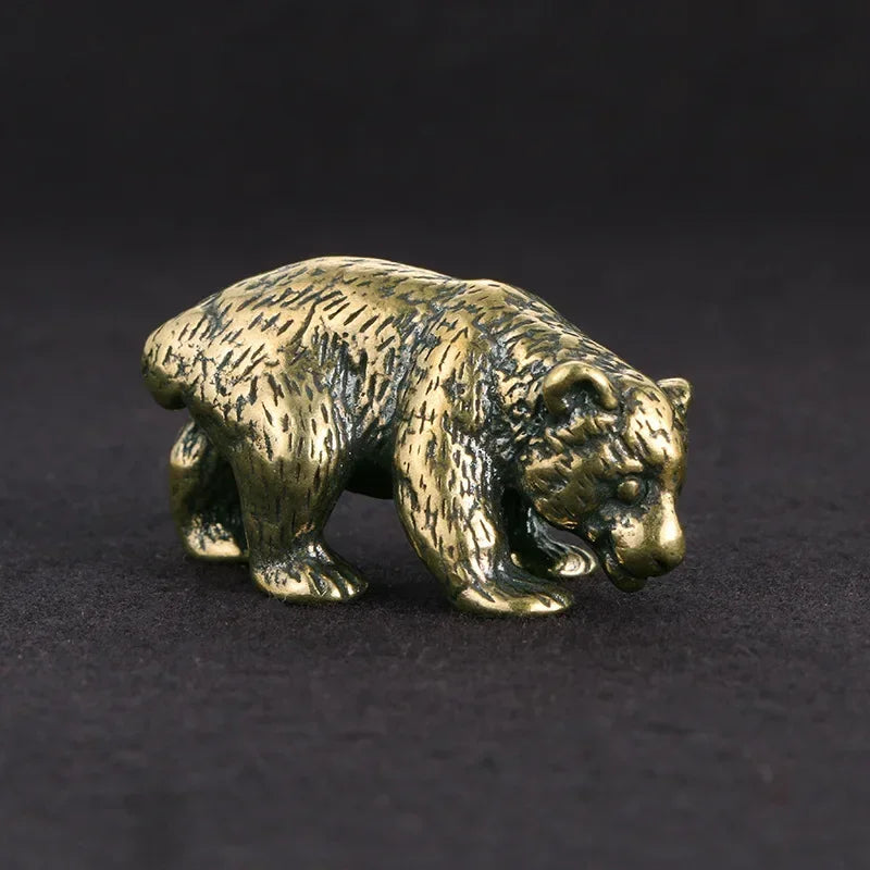 The Long Sleep — Small Bronze Bear Cub