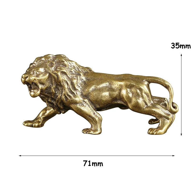 Lion, for Courage — Small Bronze Lion