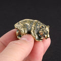 The Long Sleep — Small Bronze Bear Cub