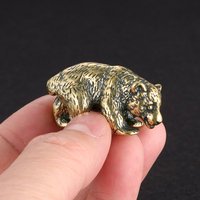 The Long Sleep — Small Bronze Bear Cub