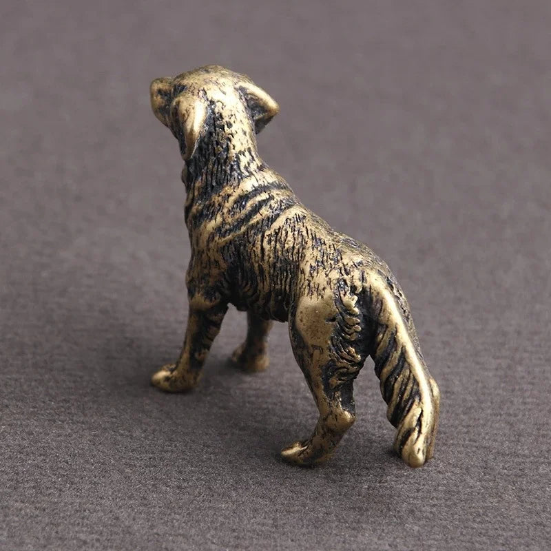 Retriever, Waiting — Small Bronze Retriever