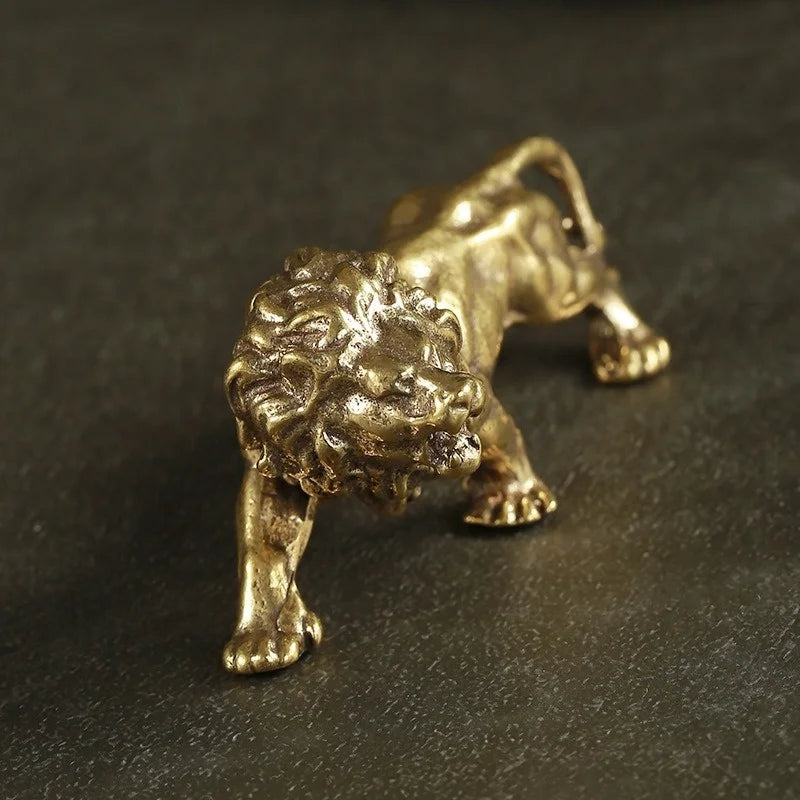 Lion, for Courage — Small Bronze Lion