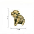 Piglet, Lucky — Small Bronze Pig