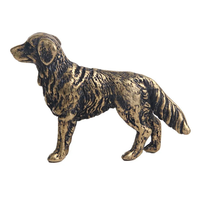 Retriever, Waiting — Small Bronze Retriever