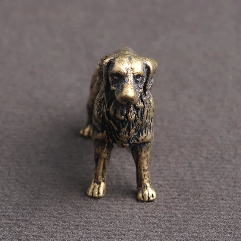 Retriever, Waiting — Small Bronze Retriever