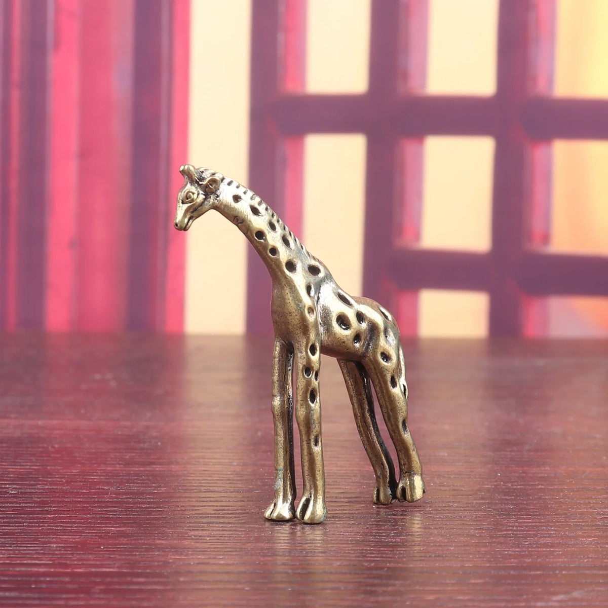The Tall Neck — Small Bronze Giraffe