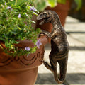 Small dinosaur pot decoration