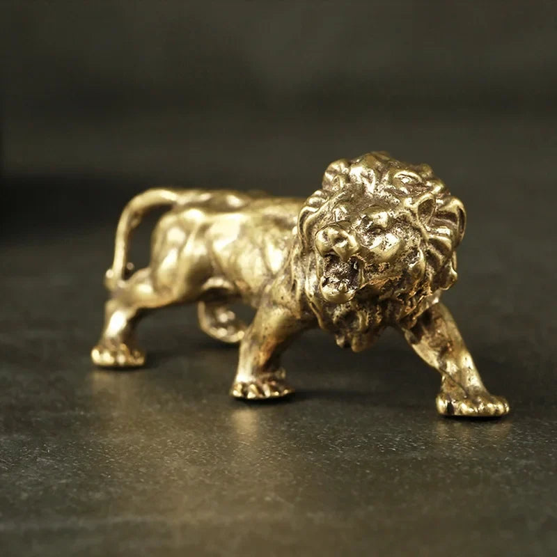 Lion, for Courage — Small Bronze Lion