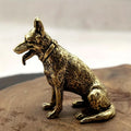 The Steady Shepherd — Small Bronze German Shepherd
