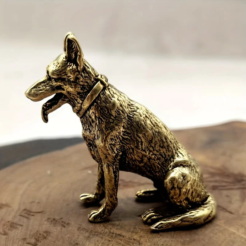 The Steady Shepherd — Small Bronze German Shepherd