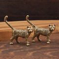Cat, Composed — Small Bronze Cat
