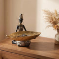 The Golden Leaf — Bronze Trinket Dish