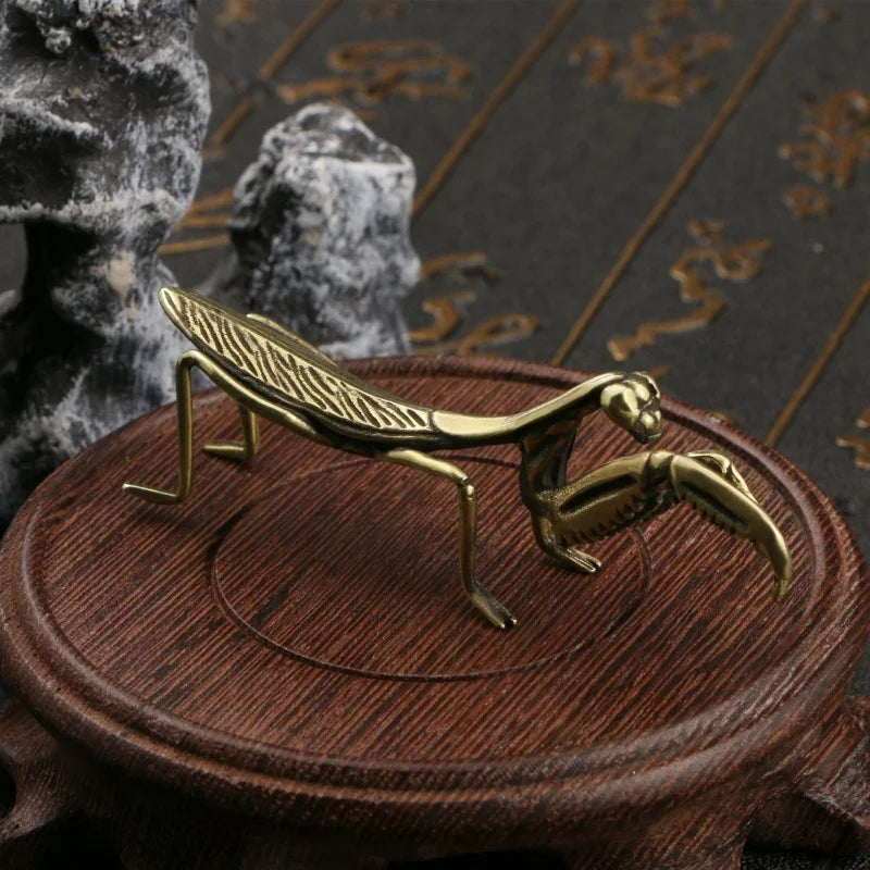 The Patient Mantis — Small Bronze Mantis