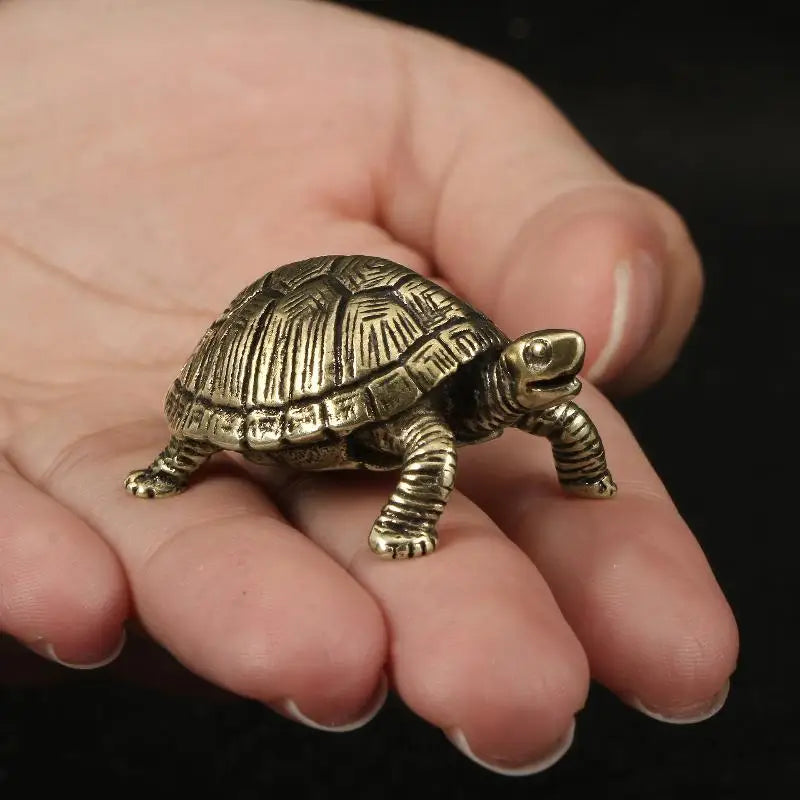 Tortoise, Hundred Years — Small Bronze Tortoise