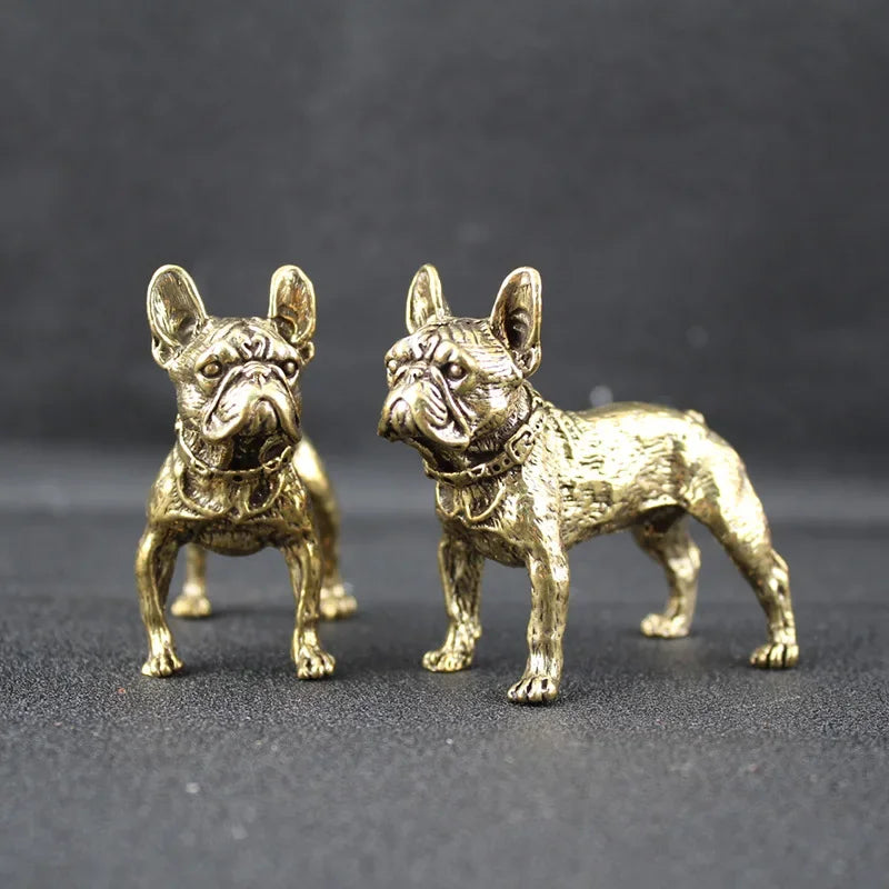 The Square Dog — Small Bronze French Bulldog
