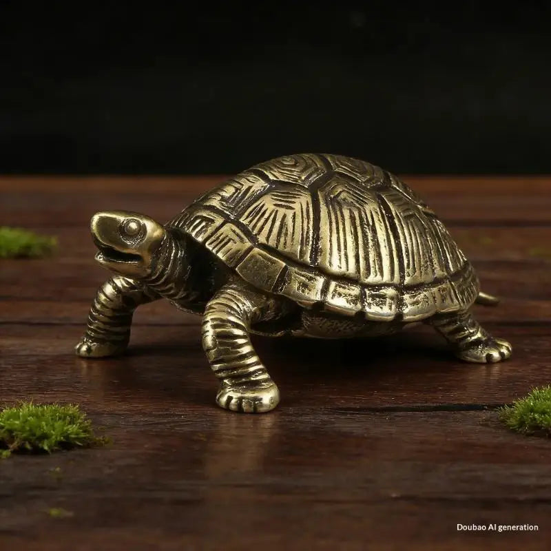 Tortoise, Hundred Years — Small Bronze Tortoise