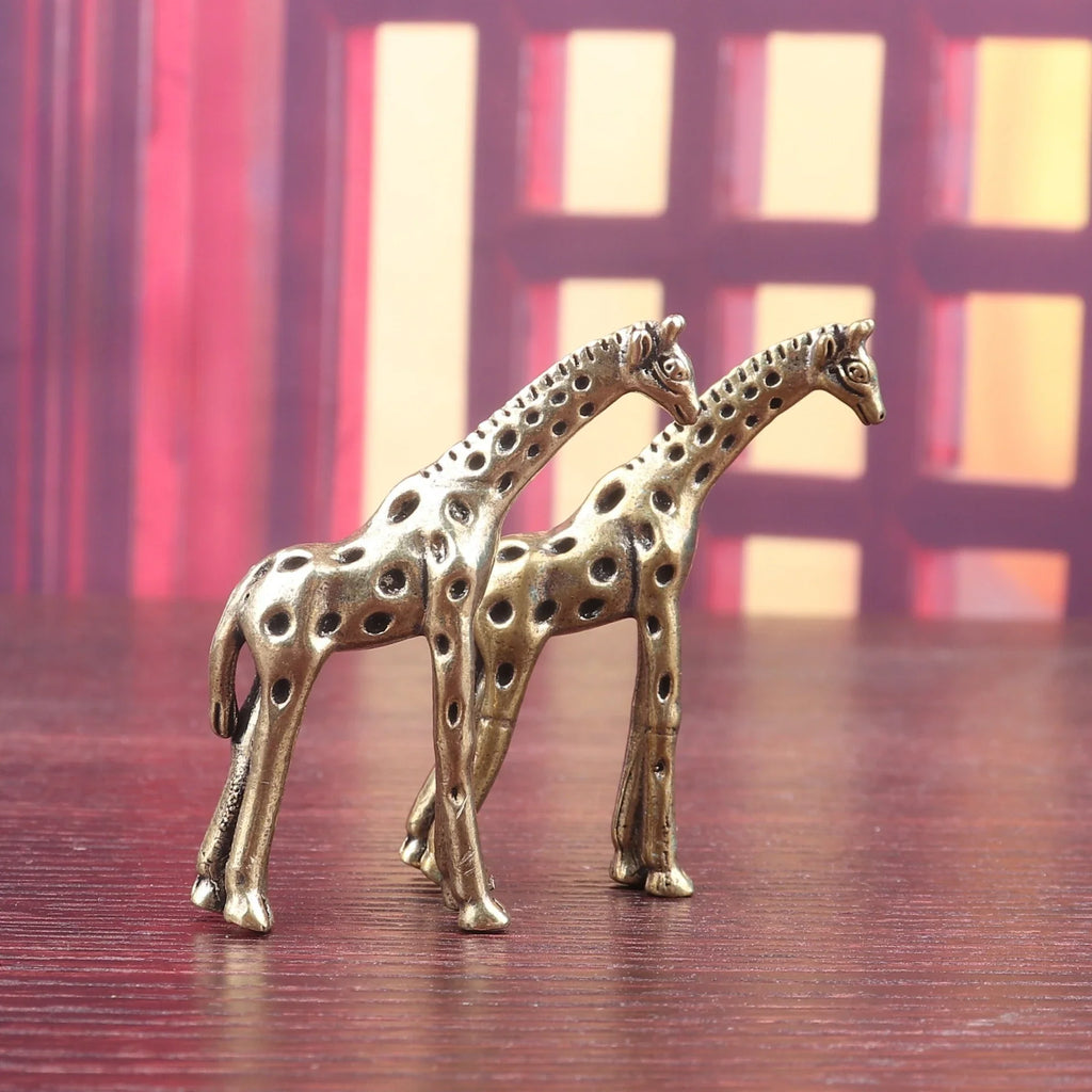 The Tall Neck — Small Bronze Giraffe