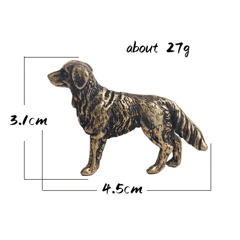Retriever, Waiting — Small Bronze Retriever