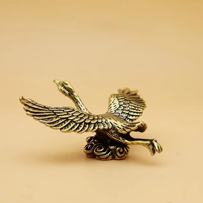 The Long-Legged Crane — Small Bronze Crane