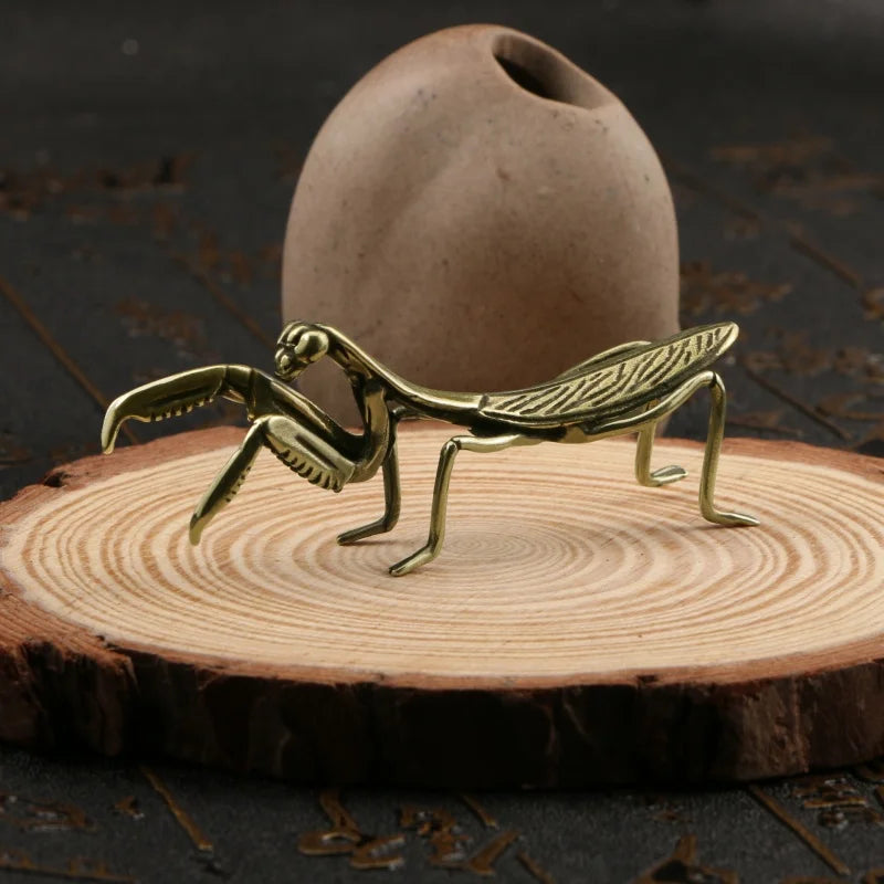 The Patient Mantis — Small Bronze Mantis