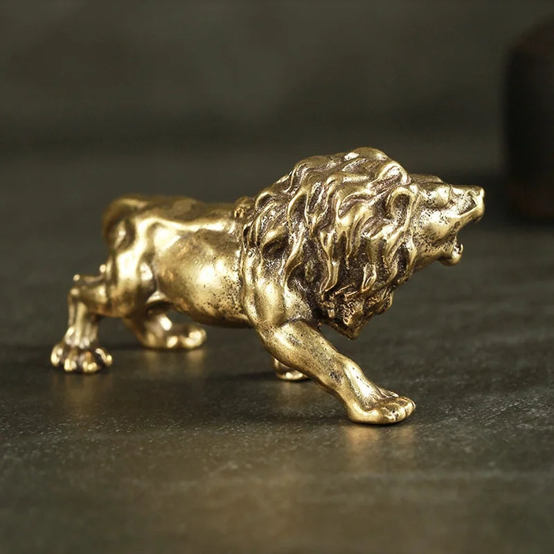 Lion, for Courage — Small Bronze Lion