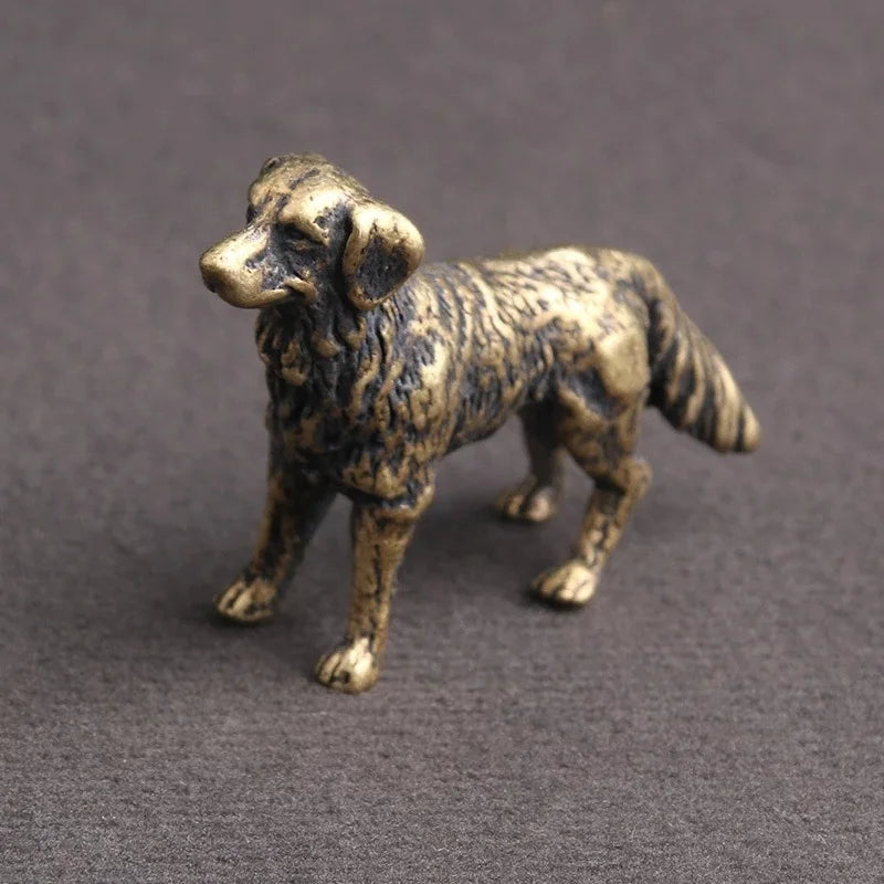 Retriever, Waiting — Small Bronze Retriever
