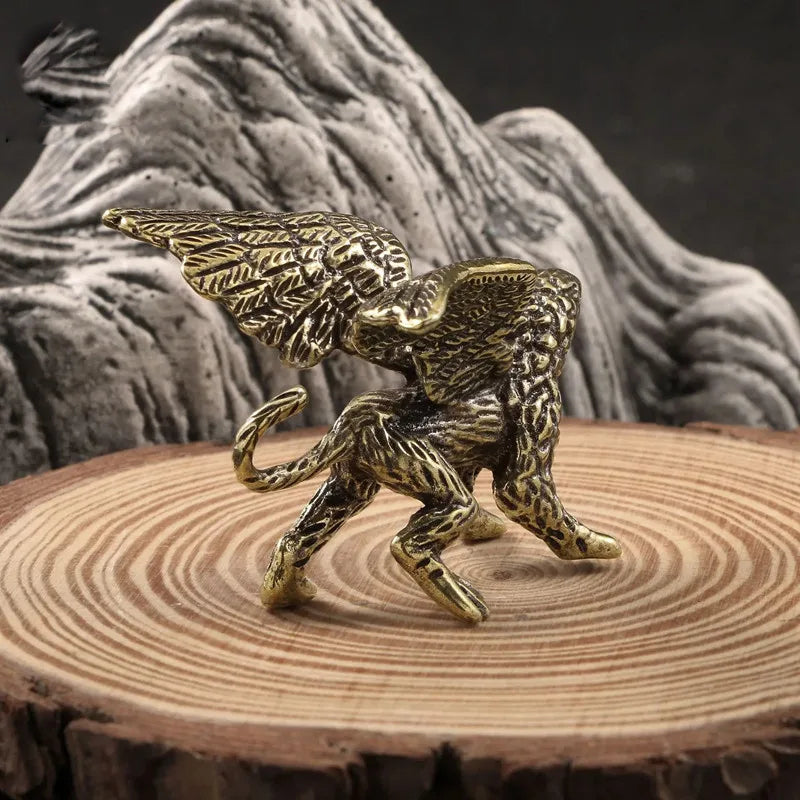The Winged Guardian — Small Bronze Griffin