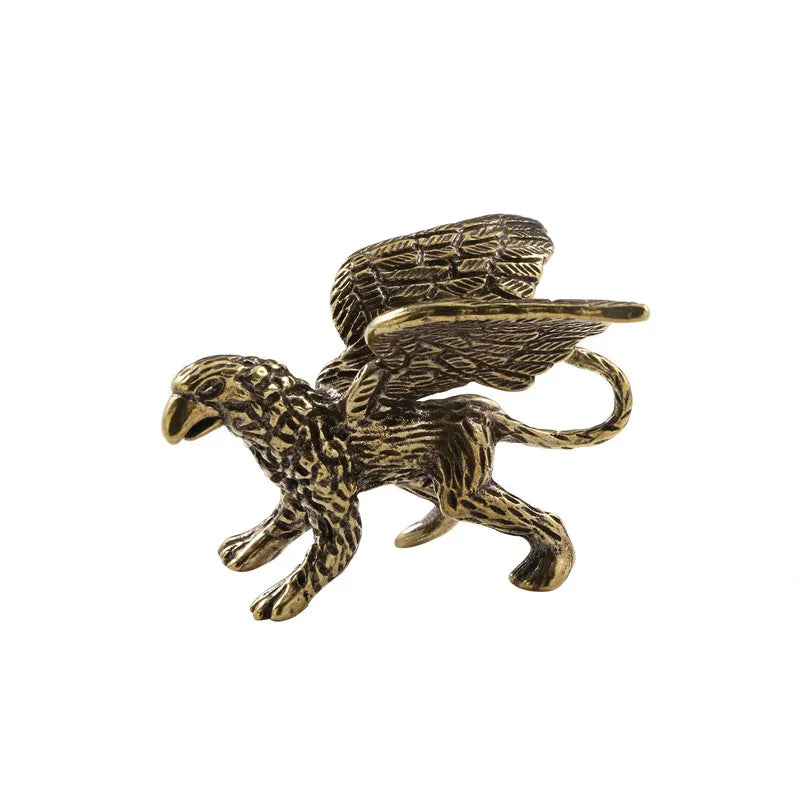 The Winged Guardian — Small Bronze Griffin